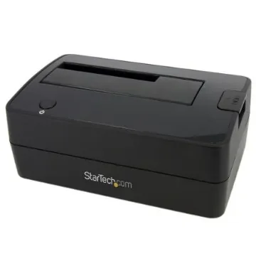 StarTech.com USB 3.0 Hard Drive Docking Station for 1 Drives SATA Hard Drive 2.5 x 3.5in - SATDOCKU3S product image