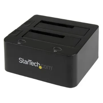 StarTech.com USB 3.0 Hard Drive Docking Station for 2 Drives IDE, SATA Hard Drive 2.5 x 3.5in - UNIDOCKU33 product image