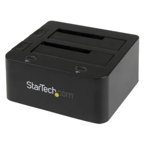 StarTech.com USB 3.0 Hard Drive Docking Station for 2 Drives IDE, SATA Hard Drive 2.5 x 3.5in - UNIDOCKU33 product image