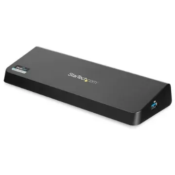 StarTech.com Dual Monitor 4K USB 3.0 Docking Station with DisplayPort, HDMI - 4 x USB ports, USB A - USB3DOCKHDPC product image