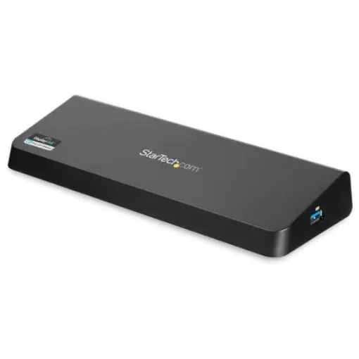 StarTech.com Dual Monitor 4K USB 3.0 Docking Station with DisplayPort, HDMI - 4 x USB ports, USB A - USB3DOCKHDPC product image