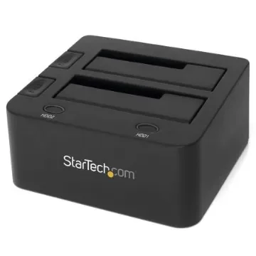 StarTech.com USB 3.0 Hard Drive Docking Station for 2 Drives SATA Hard Drive 2.5 x 3.5in - SDOCK2U33 product image