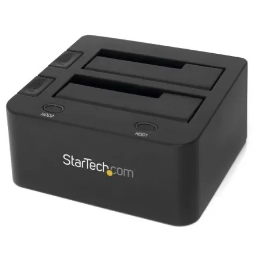 StarTech.com USB 3.0 Hard Drive Docking Station for 2 Drives SATA Hard Drive 2.5 x 3.5in - SDOCK2U33 product image