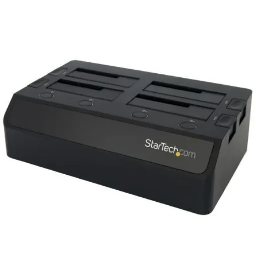 StarTech.com USB 3.0 Hard Drive Docking Station for 4 Drives SATA Hard Drive 2.5 x 3.5in - SDOCK4U33 product image