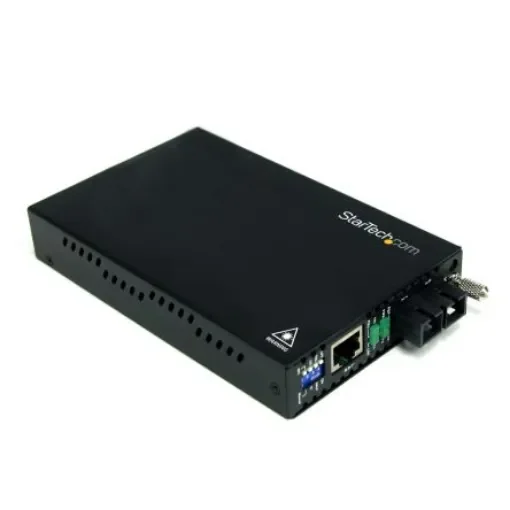 StarTech.com RJ45, SC Media Converter, Multi Mode, 10/100Mbit/s, Half/Full Duplex 2km - ET90110SC2 product image
