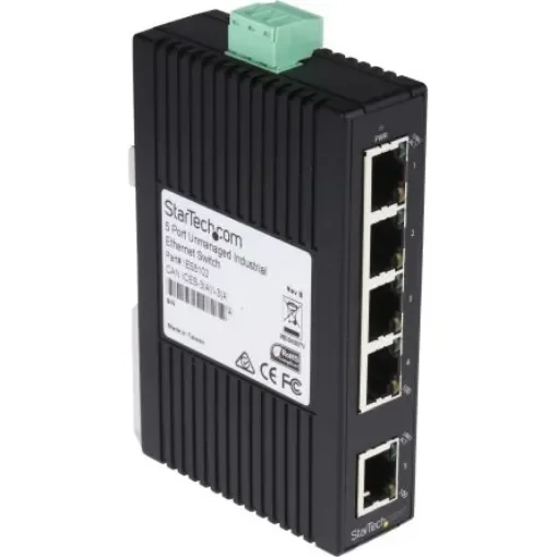 StarTech.com IES5102, Unmanaged 5 Port Ethernet Switch product image