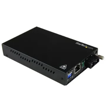 StarTech.com RJ45, SC Media Converter, Multi Mode, 10/100/1000Mbit/s, Half/Full Duplex 550m - ET91000SC2 product image