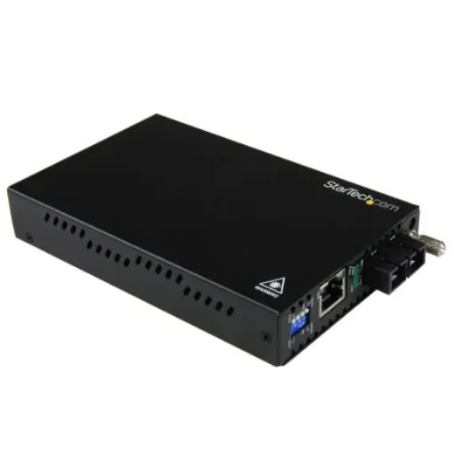 StarTech.com RJ45, SC Media Converter, Multi Mode, 10/100/1000Mbit/s, Half/Full Duplex 550m - ET91000SC2 product image