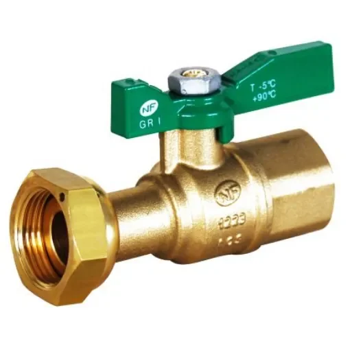 Sferaco Brass 2 Way, Ball Valve, Threaded, BSPP 3/4in, 20bar Operating Pressure - 641055 product image