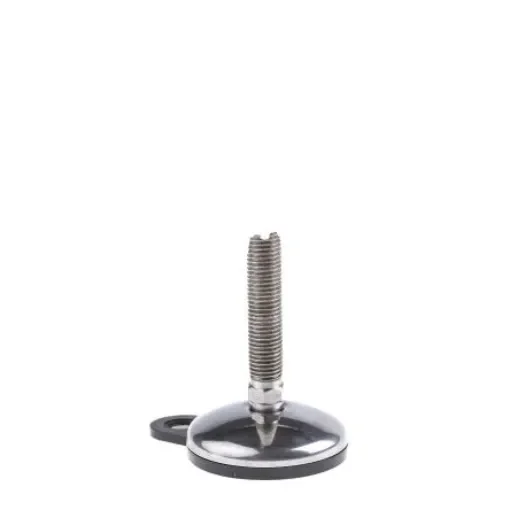 Nu-Tech Engineering M16 75mm Dia. Stainless Steel Adjustable Foot, 750kg Static Load Capacity 3.5° Tilt Angle - A205/002 product image