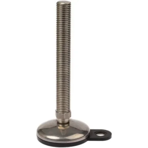 Nu-Tech Engineering M20 Stainless Steel Adjustable Foot, 750kg Static Load Capacity 3.5° Tilt Angle - A205/005 product image