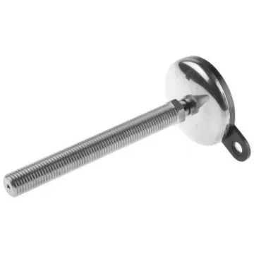 Nu-Tech Engineering M24 Stainless Steel Adjustable Foot, 1000kg Static Load Capacity 3.5° Tilt Angle - A205/014 product image