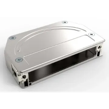 TE Connectivity Zinc Angled D Sub Backshell, 37, 62 Way - 1-2308330-1 product image