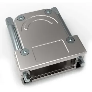 TE Connectivity Die Cast Zinc Angled D Sub Backshell, 15, 26 Way - 1-2308341-6 product image