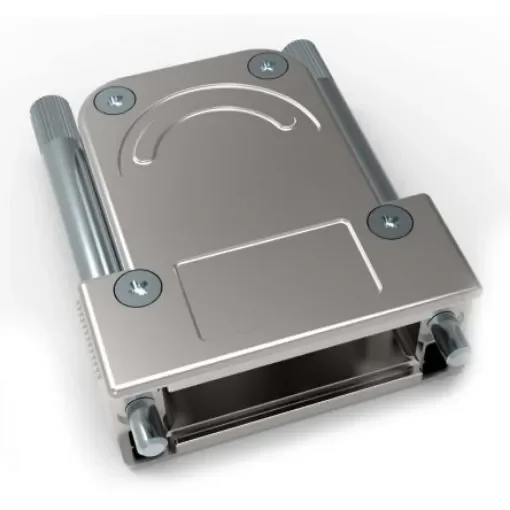 TE Connectivity Die Cast Zinc Angled D Sub Backshell, 15, 26 Way - 1-2308341-6 product image