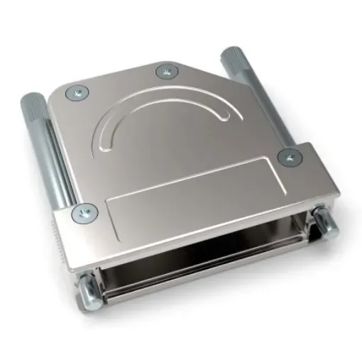 TE Connectivity Die Cast Zinc Angled D Sub Backshell, 25, 44 Way - 1-2308342-6 product image