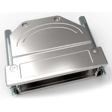TE Connectivity Die Cast Zinc Angled D Sub Backshell, 50, 78 Way - 1-2308346-6 product image