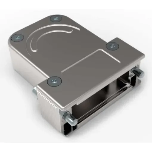 TE Connectivity Die Cast Zinc D Sub Backshell, 15, 26 Way - 1-2308341-1 product image