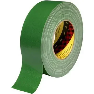 3M Scotch 389 Duct Tape, 50m x 50mm, Green, PE Coated Finish - Y389 green 50MMXM product image