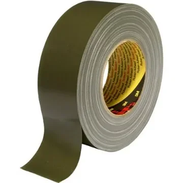 3M Scotch 389 Duct Tape, 50m x 50mm, Green, PE Coated Finish - Y389 olive 50MMXM product image