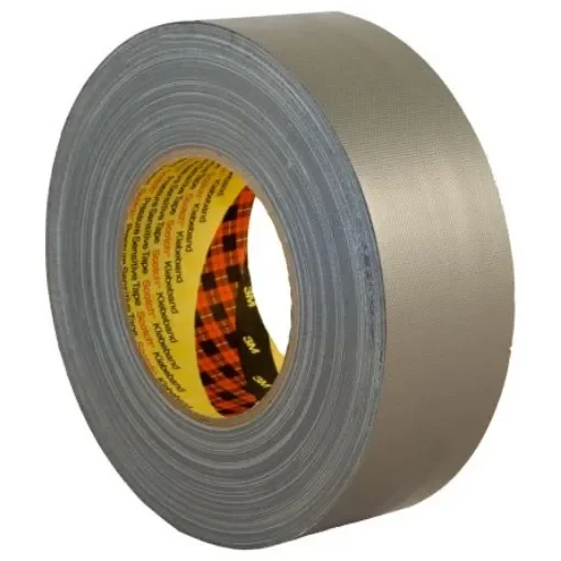 3M Scotch 389 Duct Tape, 50m x 38mm, Silver, PE Coated Finish - Y389 silver 38MMXM product image