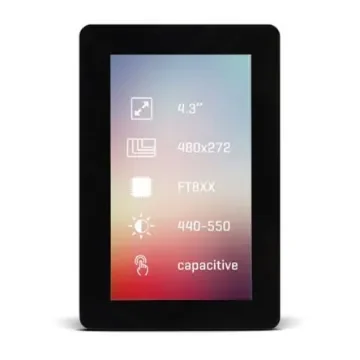 MikroElektronika MIKROE-2168 TFT LCD Colour Display / Touch Screen, 4.3in, 480 x 272pixels product image