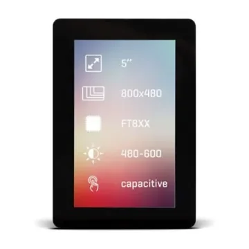 MikroElektronika MIKROE-2173 TFT LCD Colour Display / Touch Screen, 5in, 800 x 480pixels product image