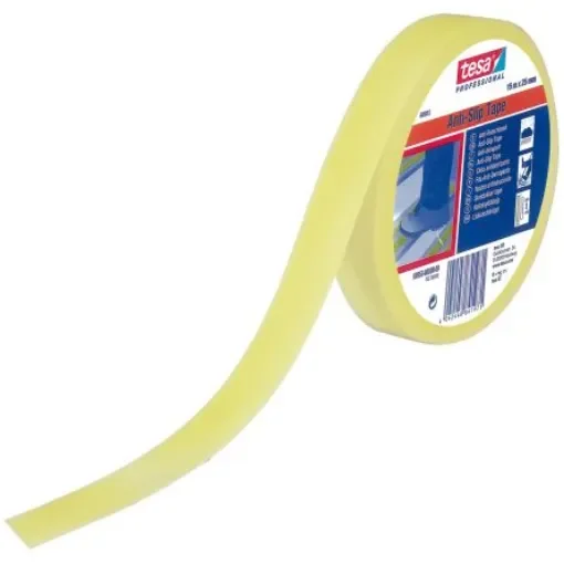 Tesa 60953 Yellow PVC Film 15m Adhesive Anti-slip Tape, 0.81mm Thickness - 60953-00000-00 product image