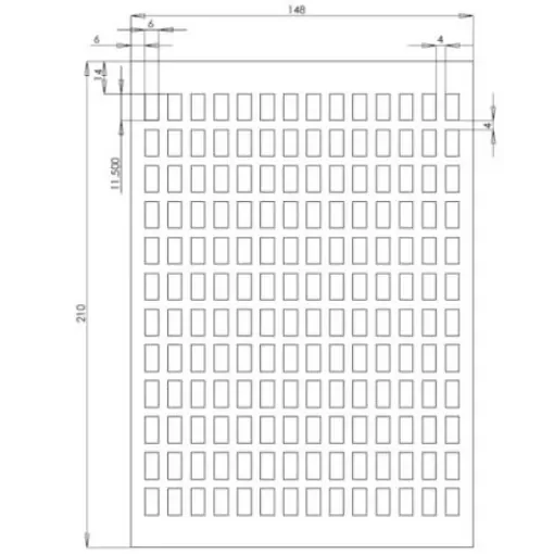 ABB White Electrical and Electronic Label Sheet - 2CCS800900R0121 product image