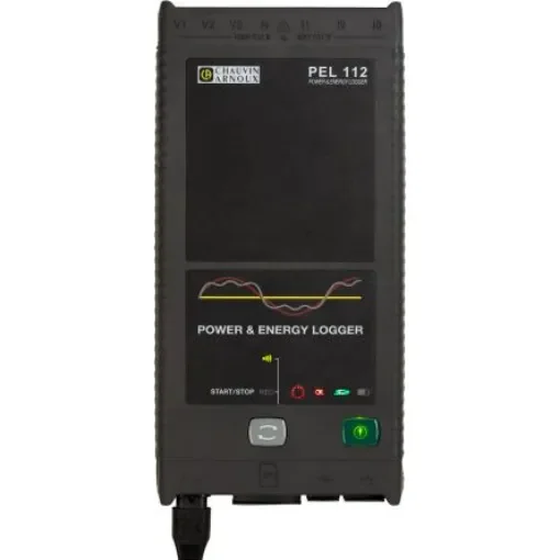 Chauvin Arnoux PEL112 Power & Energy Data Logger, Ethernet, IRD Server, USB, Wifi, 3V / 3I Input Channel(s) - P01157156 product image