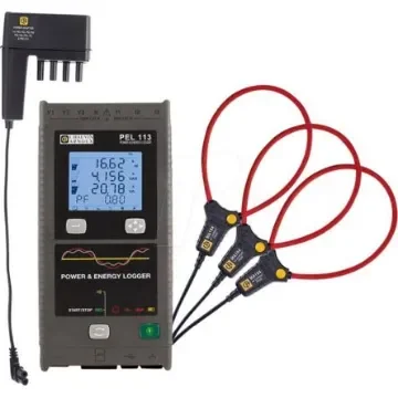 Chauvin Arnoux PEL113 Power & Energy Data Logger, Ethernet, IRD Server, USB, Wifi, 7 Input Channel(s) - P01300003 product image