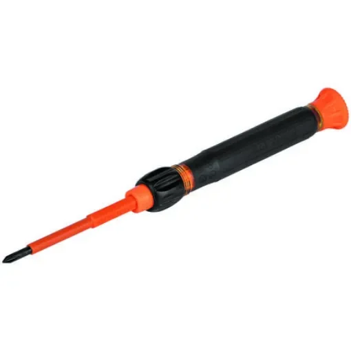 Klein Tools Phillips Electronic Screwdriver, Ph0 Tip, 165 mm Overall - 32581INS product image