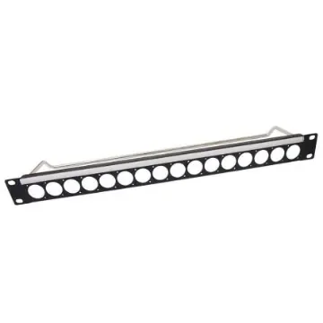 XLR 16 Port Audio, Video Patch Panel, 1U Rack Height - 1438917 product image