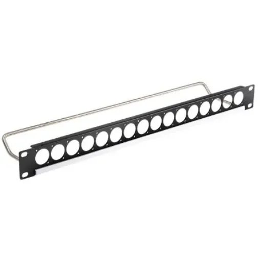 XLR 16 Port Audio, Video Patch Panel, 1U Rack Height - 1438918 product image