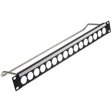 XLR 16 Port Audio, Video Patch Panel, 1U Rack Height - 1438919 product image