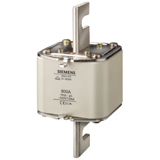 Siemens 1kA Tag Fuse, NH4, 500 / 440V ac/dc - 3NA3480 product image