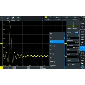 Rohde & Schwarz Arbitrary Waveform Generator Oscilloscope Software for Use with RTB2000 Digital Oscilloscope - RTB-B6 product image