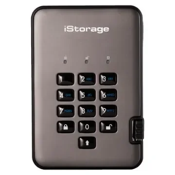 iStorage diskAshur2 500 GB External Portable Hard Drive - IS-DAP2-256-500-C-G product image