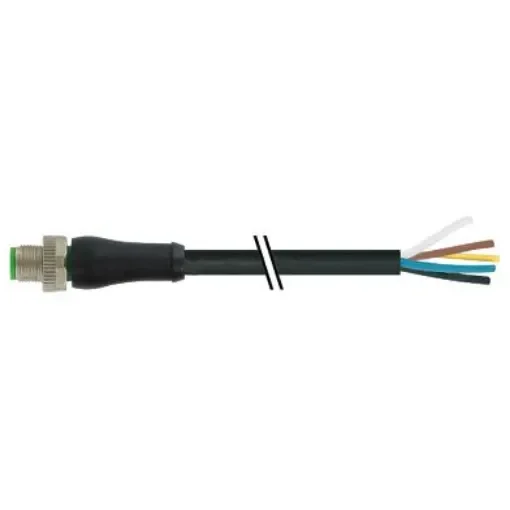 Murrelektronik Limited Straight Male 5 way M12 to Unterminated Power Cable, 3m - 7000-P4201-P040300 product image
