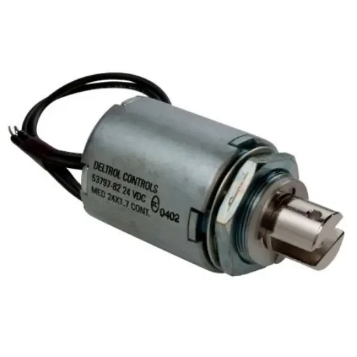 Deltrol Linear Solenoid, 24 V dc, 31.1N, 2.2N, 39.18 x 50.7 x 41.28 mm - 53797-82 product image