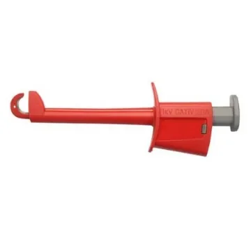 Schutzinger Red Hook Clip, 20A, 1kV, 4mm Socket - SKPS 8341 Ni / RT product image