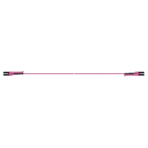 Huber+Suhner LC to LC Duplex Multi Mode OM4 Fibre Optic Cable, 2.1mm, Violet, 5m - PCRS_LCMX_LCMX_O421T_05.0_LL product image
