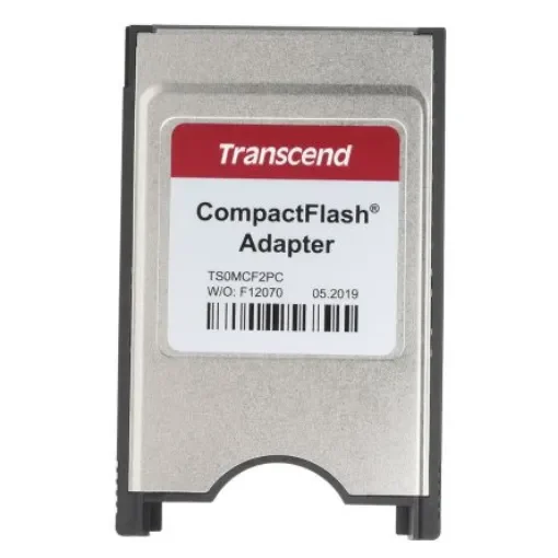 Transcend PCMCIA Internal Card Reader for Compact Flash Type I, Compact Flash Type II Memory Cards - TS0MCF2PC product image