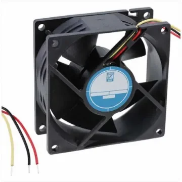 RS PRO Axial Fan, 24 V dc, DC Operation, 94.3m³/h, 4.32W, 150mA Max, 80 x 80 x 32mm - 1444130 product image