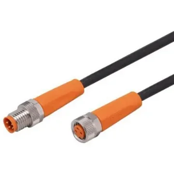 ifm electronic Female 4 way M8 to Male 4 way M8 Sensor Actuator Cable, 5m - EVC309 product image