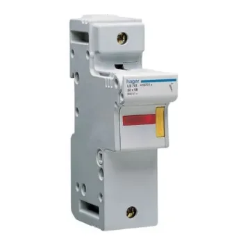 Hager 125A Rail Mount Fuse Holder for 22 x 58mm Fuse, 1P, 690V ac - LS701 product image