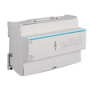 Hager 4-Contact Interface Module, Terminal Block Connector, DIN Rail Mount, 160A - KJ160A product image