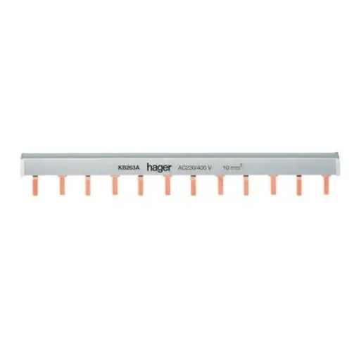 Hager 2 Phase Busbar - KB263A product image