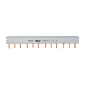 Hager 3 Phase Busbar - KB363A product image