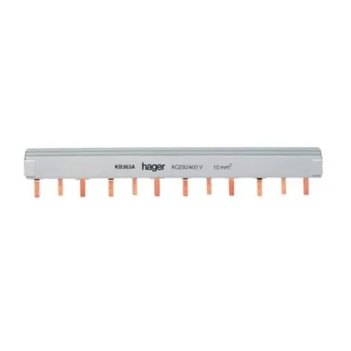 Hager 3 Phase Busbar - KB363A product image